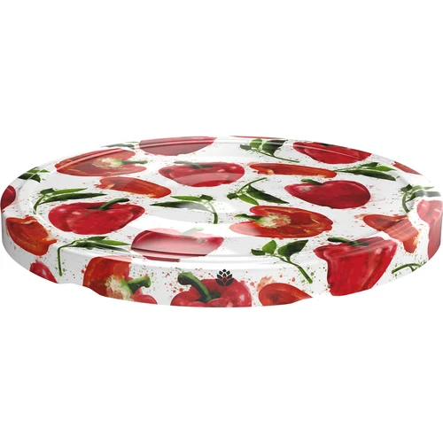 Βιδωτό καπάκι Φ 82/6 με σχέδιο πιπεριάς - 10 τεμ. - 2