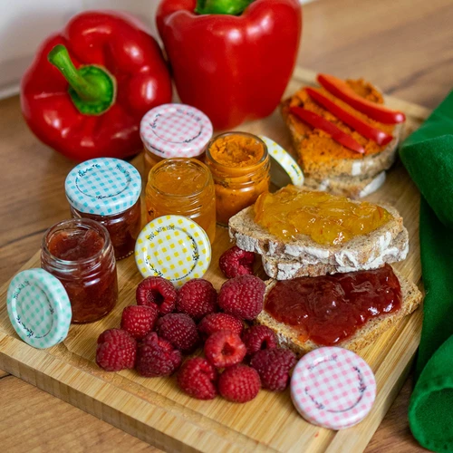 Βιδωτό καπάκι fi 43 καρό - 10 τεμ. - 11