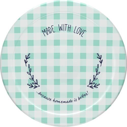 Βιδωτό καπάκι fi 43 καρό - 10 τεμ. - 2