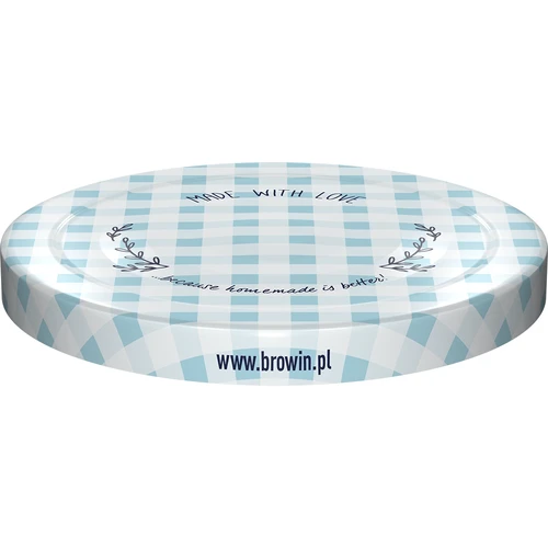 Βιδωτό καπάκι fi 43 καρό - 10 τεμ. - 9