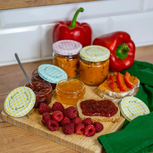 Βιδωτό καπάκι fi 66 καρό - 10 τεμ. - 12