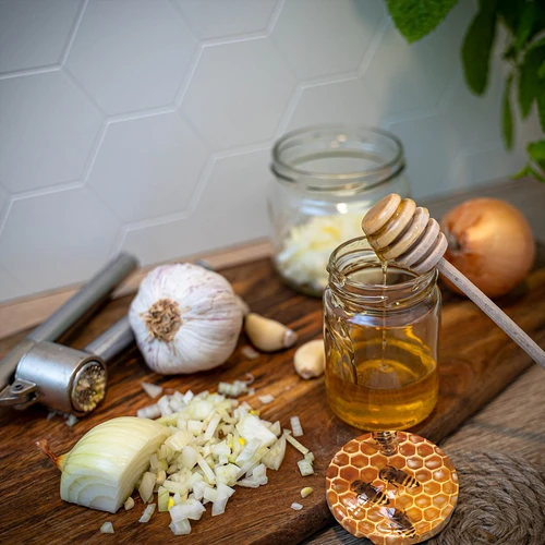 Βιδωτό καπάκι fi 66 με σχέδιο κηρήθρας - 10 τεμ. - 4