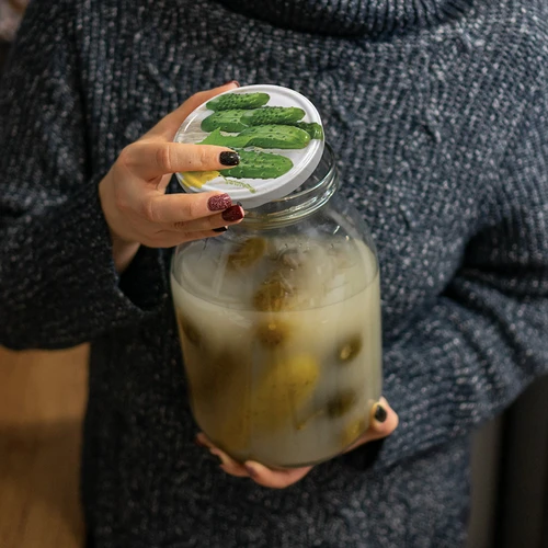 Βιδωτό καπάκι fi100 αγγούρια mix - 10τεμ. - 9