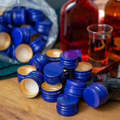 Βιδωτό πώμα για φιάλες fi28/18 - ποικιλία - 100 τεμ. - 2