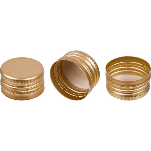 Βιδωτό πώμα για μπουκάλια fi 28/18 - χρυσό - 8 τεμ. - 3