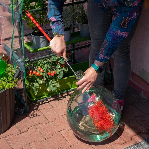 Βούρτσα πλυσίματος νταμιτζανών - μικρή - 3