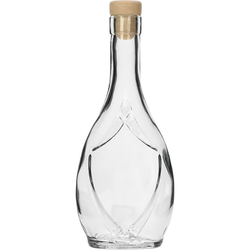 Διακοσμητικό μπουκάλι ICONA 250 ml, με πώμα-μανιτάρι, 1 τεμ.