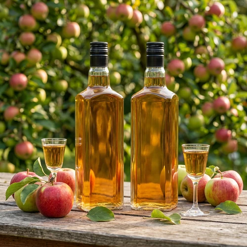 Διακοσμητικό μπουκάλι TYNKTURA 0,5 L, με μαύρο μακρύ βιδωτό καπάκι fi 28 mm, 1 τεμ. - 8