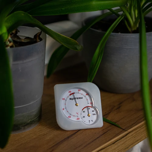 Διμεταλλικό θερμόμετρο εσωτερικού χώρου με υγρόμετρο (-20 έως +50°C) mix - 9