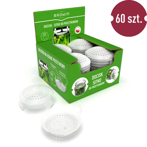 Δίσκος πίεσης - σχάρα για παρασκευάσματα, τουρσιά και ξίδι - για βάζα fi 82 - 9