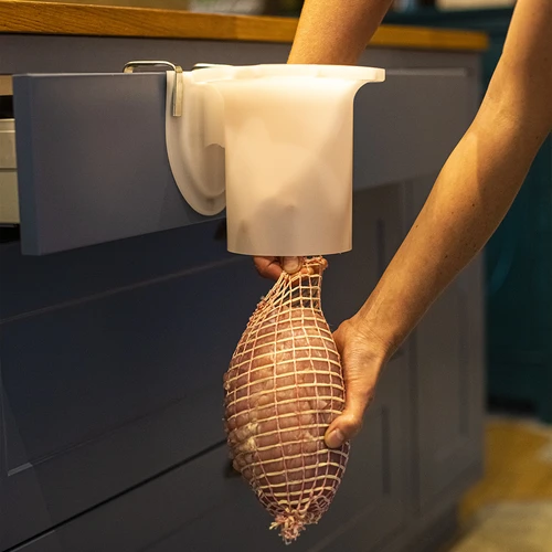 Δίχτυ αλλαντοποιίας διαστάσεων 18 cm x 3 m, με θερμική αντοχή έως 220°C - 6