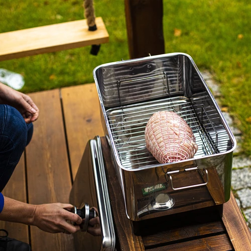 Δίχτυ αλλαντοποιίας διαστάσεων 18 cm x 3 m, με θερμική αντοχή έως 220°C - 7