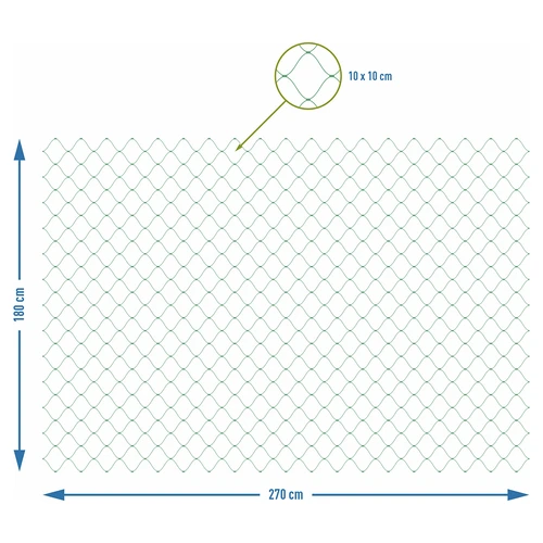 Δίχτυ για αναρριχώμενα φυτά, 1,8 x 2,7m - 4