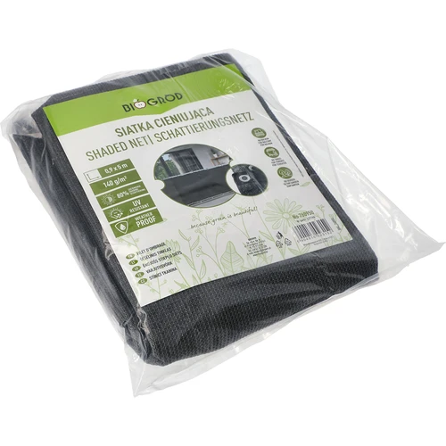 Δίχτυ σκίασης (80%, 140 g/m²) 0,9x5 m, ανθρακί - 2