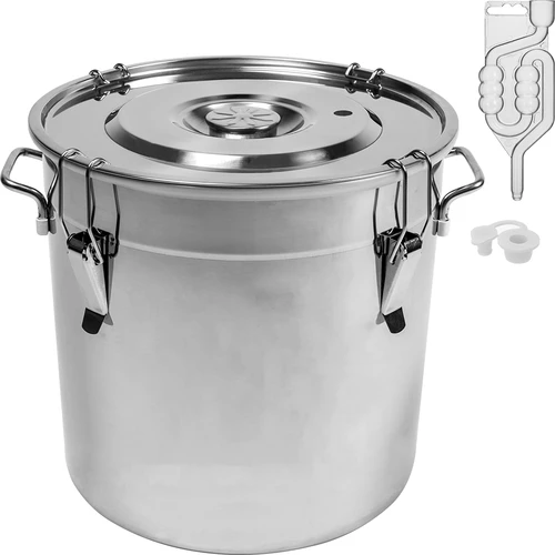 Δοχείο από ανοξείδωτο ατσάλι 30 l με καπάκι - 2