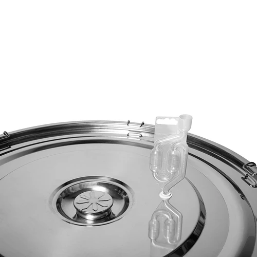 Δοχείο από ανοξείδωτο χάλυβα 161 L με καπάκι - 4