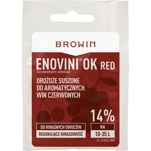 Enovini® OK RED - ζύμες οινοποίησης που μειώνουν την οξύτητα 7 g