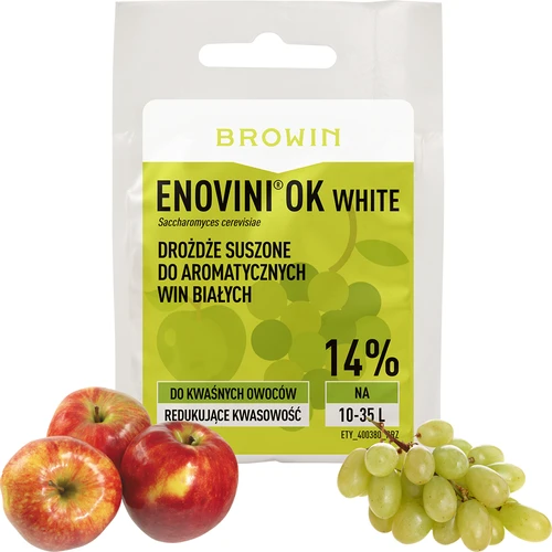 Enovini® OK WHITE - οινικές ζύμες που μειώνουν την οξύτητα 7 g - 4