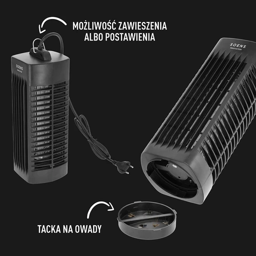 Εντομοκτόνος λάμπα Manhattan UVA 6 W, μαύρη - 6