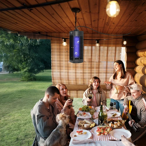 Εντομοκτόνος λάμπα Manhattan UVA 6 W, μαύρη - 10