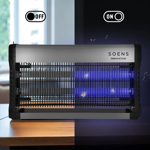 Εντομοπαγίδα UVA 40 W, ασημί - 8