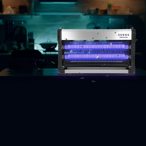 Εντομοπαγίδα UVA 40 W, ασημί - 10