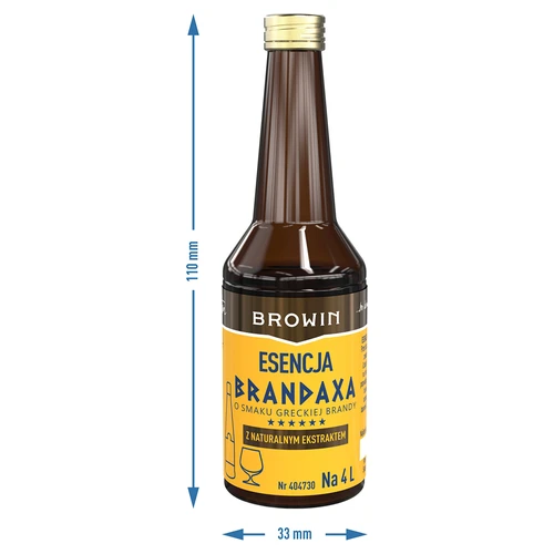 Εσάνς Brandaxa με γεύση ελληνικού μπράντι, 40 ml - 7