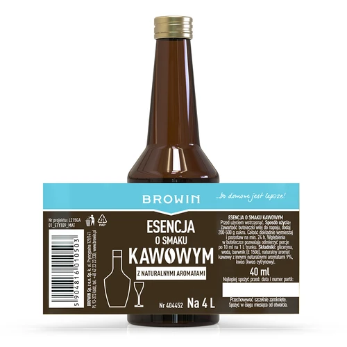 Εσάνς με γεύση καφέ από φυσικά αρώματα για 4 L - 40 ml - 4