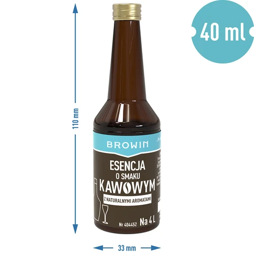 Εσάνς με γεύση καφέ από φυσικά αρώματα για 4 L - 40 ml - 7