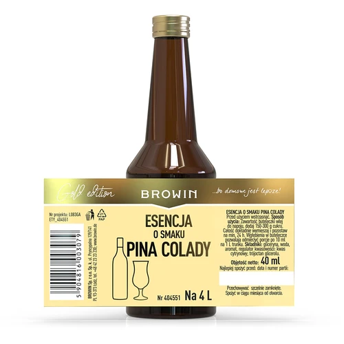 Εσάνς με γεύση Piña Colada για 4 L - 40 ml - 7