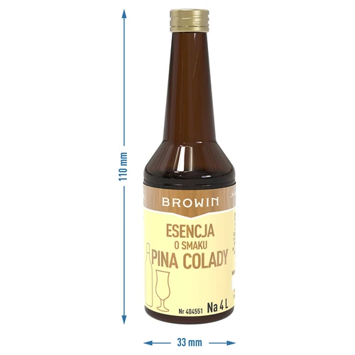 Εσάνς με γεύση Piña Colada για 4 L - 40 ml - 8