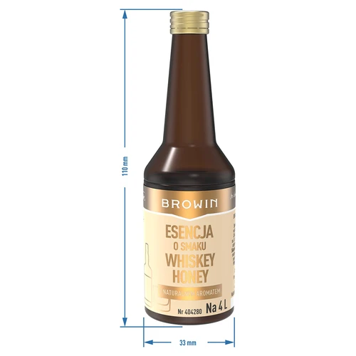 Εσάνς με γεύση Whiskey Honey για 4 L - 40 ml - 8