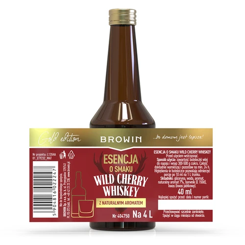Εσάνς με γεύση Wild Cherry Whiskey 40 ml - 4
