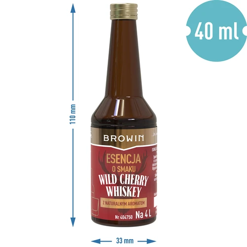 Εσάνς με γεύση Wild Cherry Whiskey 40 ml - 6
