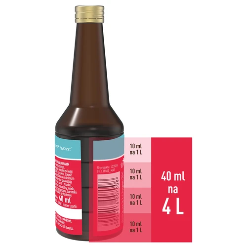 Εσάνς σμέουρου με φυσικό άρωμα για 4 L - 40 ml - 5
