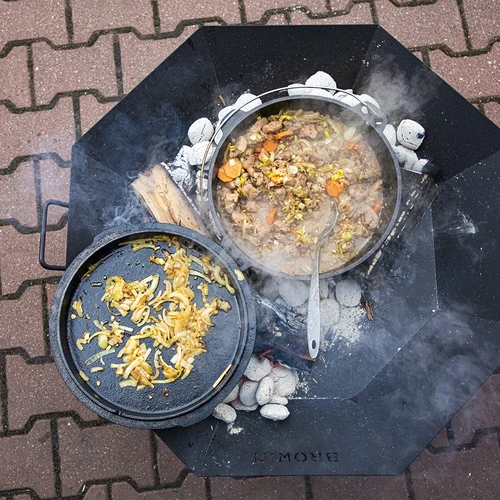 Εστία φωτιάς κήπου Ø 60 cm - στυλ loft - 14