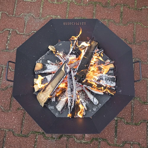 Εστία φωτιάς κήπου Ø 60 cm - στυλ loft - 19