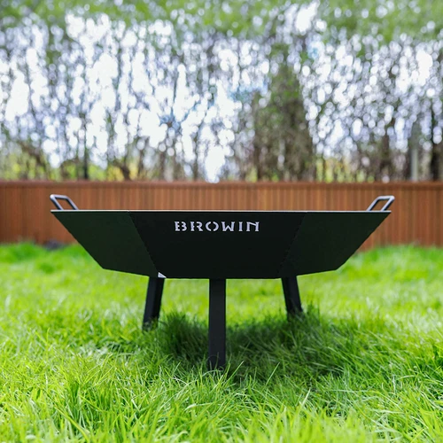 Εστία φωτιάς κήπου ø 80 cm - τύπου loft - 8