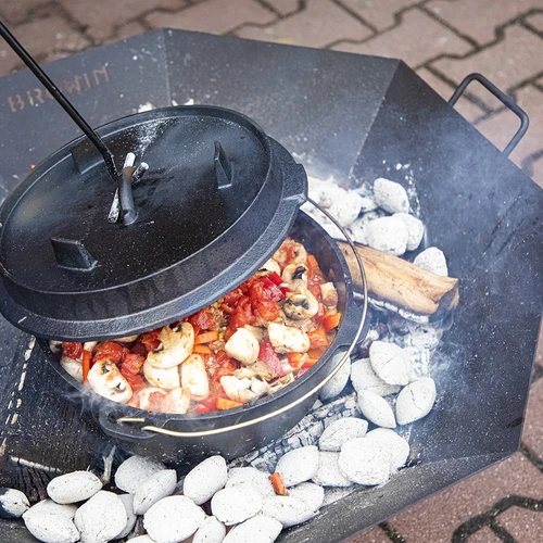 Εστία φωτιάς κήπου ø 80 cm - τύπου loft - 12