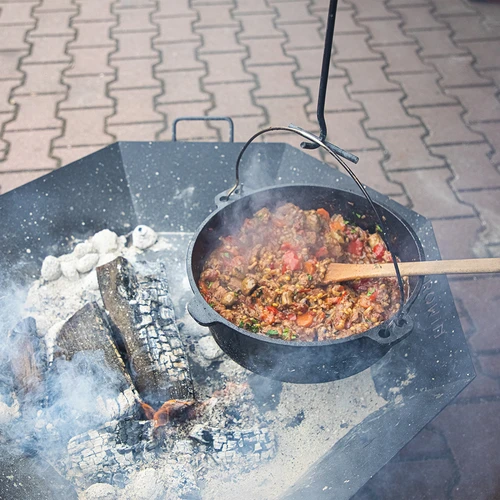 Εστία φωτιάς κήπου ø 80 cm - τύπου loft - 14