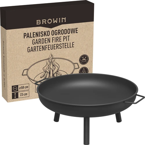 Εστία κήπου Ø58 cm, στρογγυλή, τύπου μπολ - 8