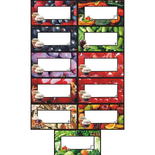 Ετικέτες για διατηρημένα προϊόντα 84 mm/46 mm αυτοκόλλητες 30 τεμ.