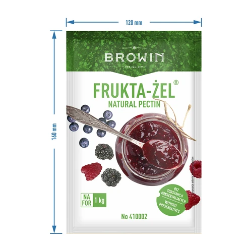 Frukta-Żel - πηκτίνη για μαρμελάδες και κομφιτούρες, 30 g - 4