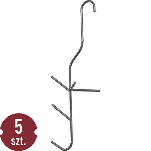 Γάντζοι καπνίσματος για ψάρια - τριπλοί, 5 τεμ.