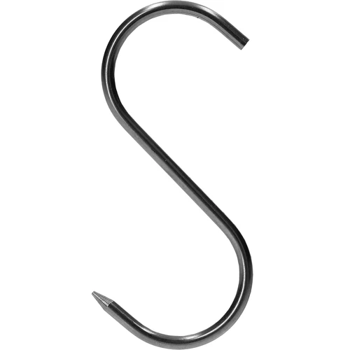 Γάντζοι καπνίσματος - τύπου S, ακονισμένοι, 4 mm x 100 mm, 5 τεμ. - 3