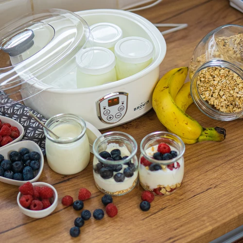 Γιαουρτιέρα με θερμοστάτη, 7 βαζάκια, 1,3 L - 12