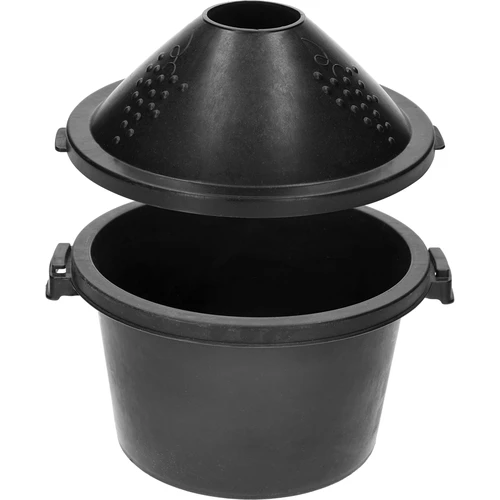 Γυάλινη νταμιτζάνα για κρασί 5 L - με καλάθι από πλαστικό - 5