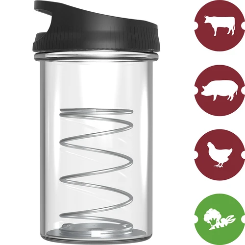 Γυάλινη συσκευή παρασκευής ζαμπόν για 450 g - 4