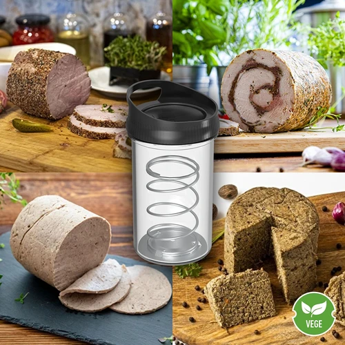 Γυάλινη συσκευή παρασκευής ζαμπόν για 450 g - 14