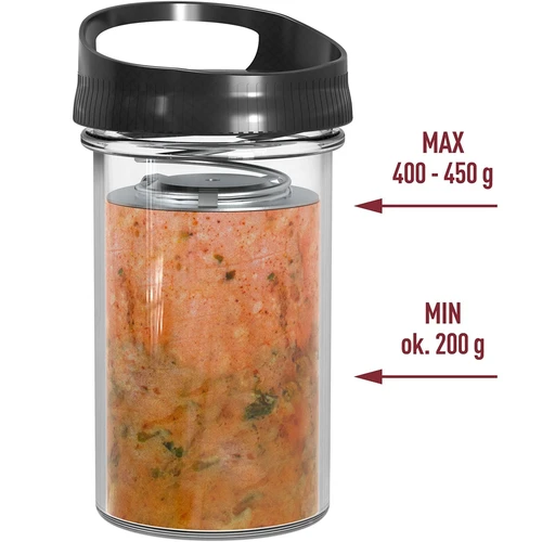 Γυάλινη συσκευή παρασκευής ζαμπόν για 450 g - 6